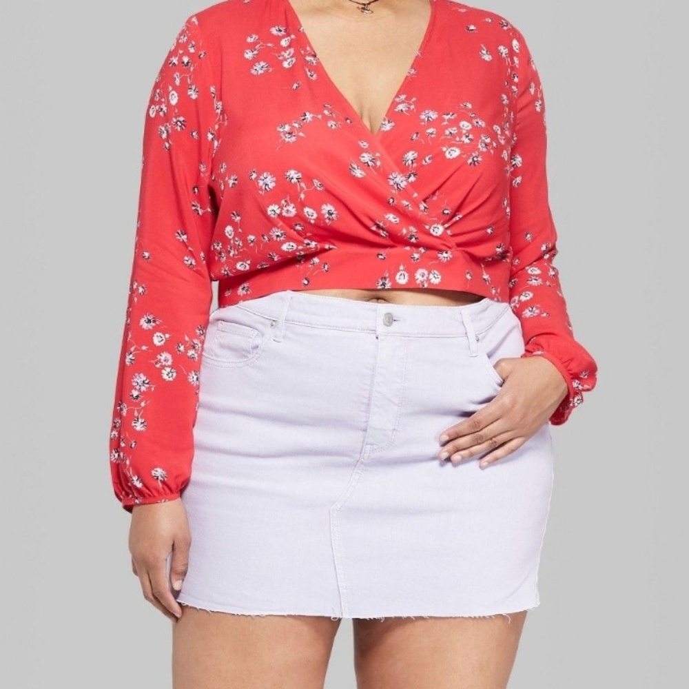 Floral Crop top
